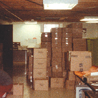 1978 - Luggage storing in the basement